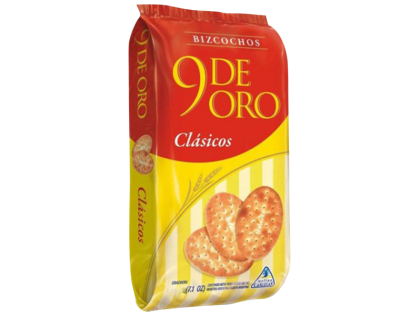 9 DE ORO - BIZCOCHOS CLASICOS 200G