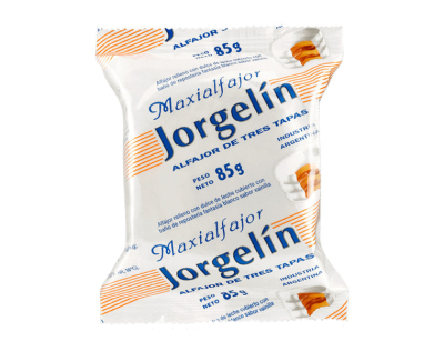 JORGELIN TRIPLE ALFAJOR - WHITE 85G