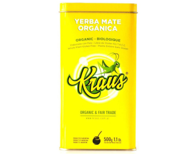 KRAUS STORAGE TIN + KRAUS ORGANIC 1/2 KG