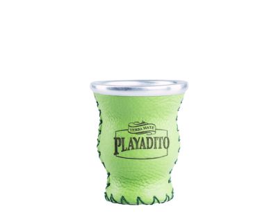 PLAYADITO GLASS & LEATHER GOURD