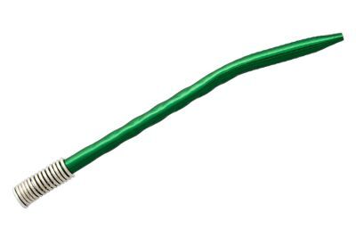 GREEN ALUMINIUM DRINKING STRAW