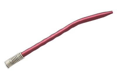 PINK ALUMINIUM DRINKING STRAW