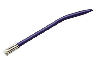 PURPLE ALUMINIUM DRINKING STRAW