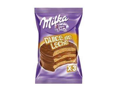 MILKA TRIPLE ALFAJOR - CHOCOLATE 75G