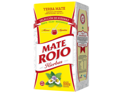 MATE ROJO HIERBAS 1/2 KG