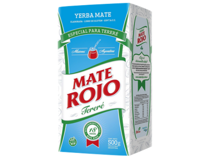 MATE ROJO TERERE 1/2 KG