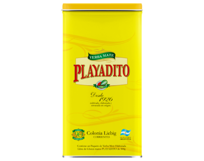 PLAYADITO STORAGE TIN + PLAYADITO 1/2 KG