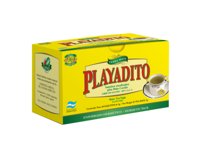 PLAYADITO TEA BAGS 20 PK