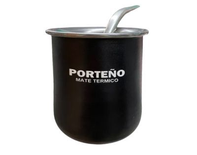 PORTEÑO THERMAL MATE + STRAW