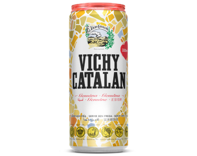 VICHY CATALAN - SPARKLING MINERAL WATER 6 X 330 ML