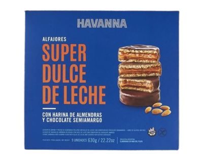 HAVANNA ALFAJORES - SUPER DULCE DE LECHE X 9