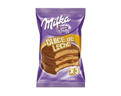 MILKA TRIPLE ALFAJOR - DULCE DE LECHE 75G